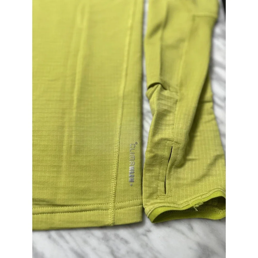 Adidas Adi365 Climawarm+ Half Zip Running Top Long Sleeve JM5725 Men Small